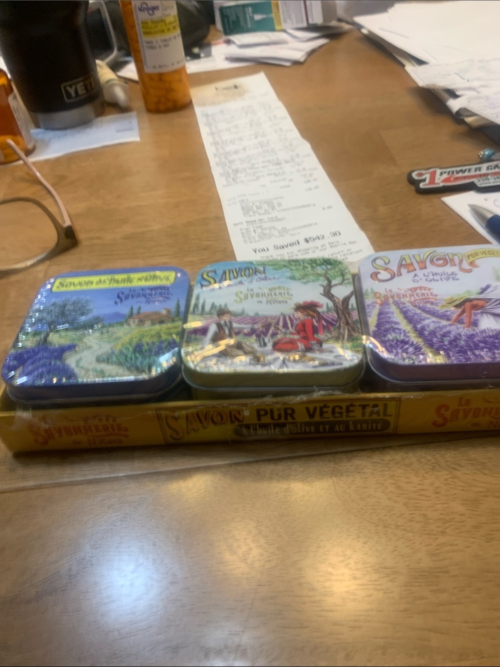 Soaps(at office )